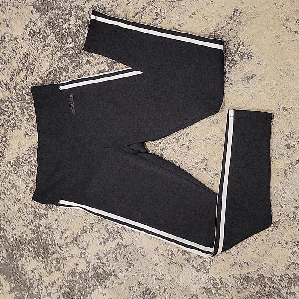 Adidas Black Climalite Full Length Leggings Women's Medium